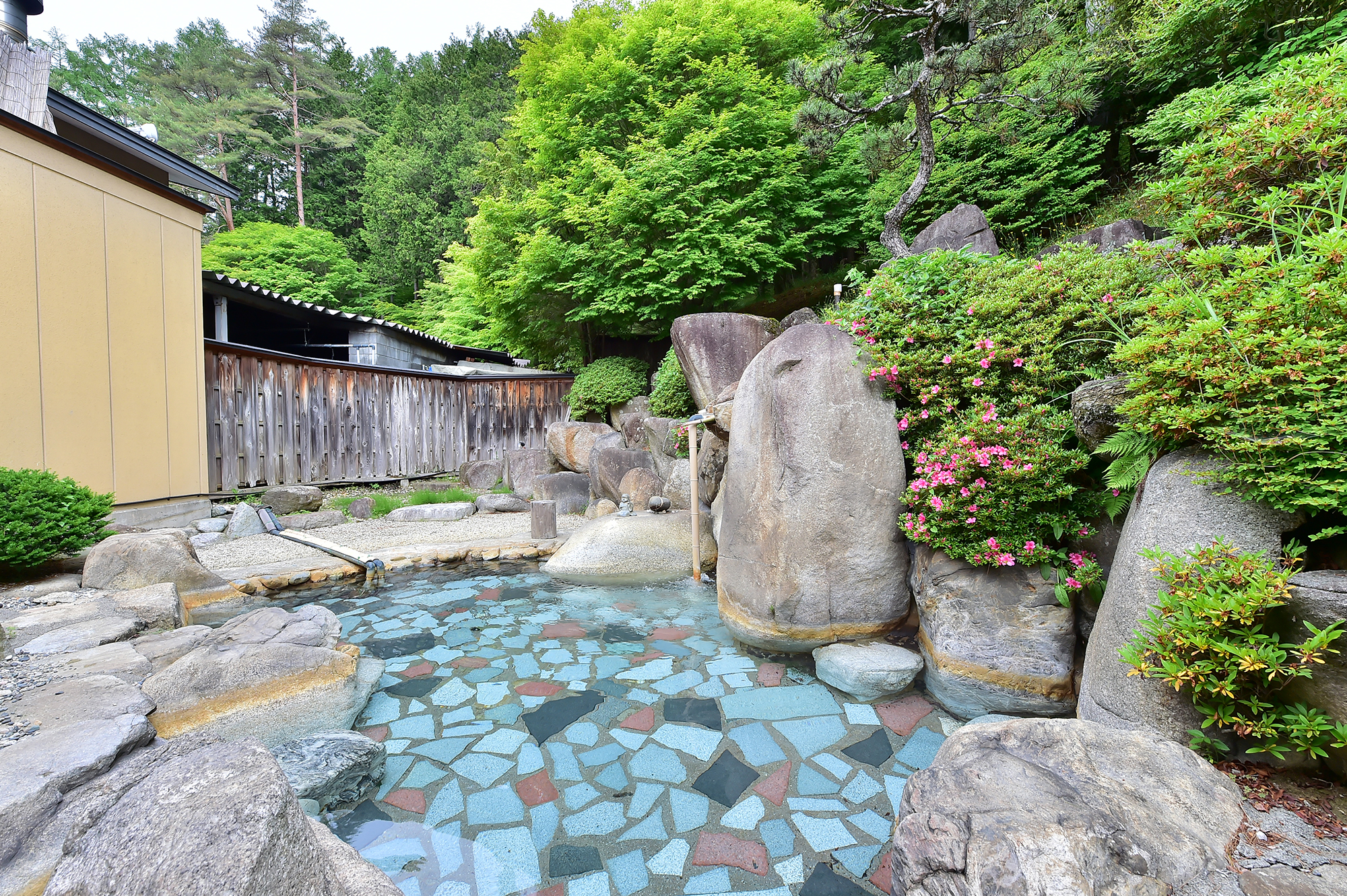 朝の空気と、目覚めの湯
