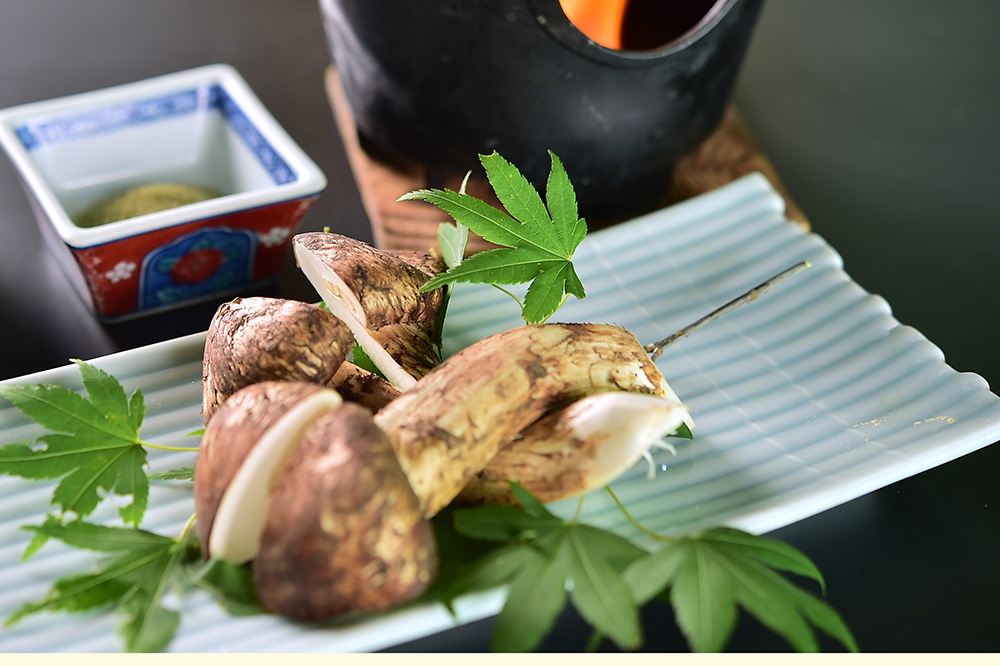 松茸づくし会席のお料理